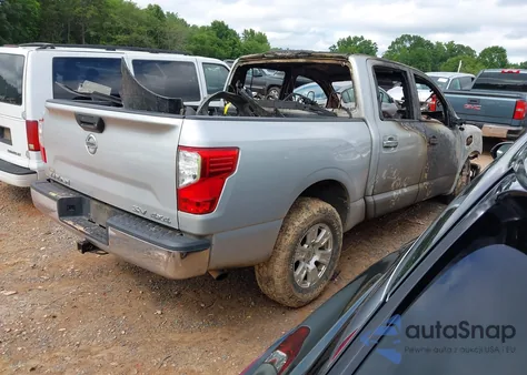 2017 Nissan Titan Sv from USA, damaged, VIN 1N6AA1EJ9HN540578